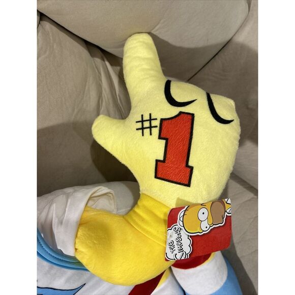 Homer Simpson Plush Doll Homer Simpson Mascot 2019 Toy Factory‎ Jumbo 36" Rare - Picture 4 of 11